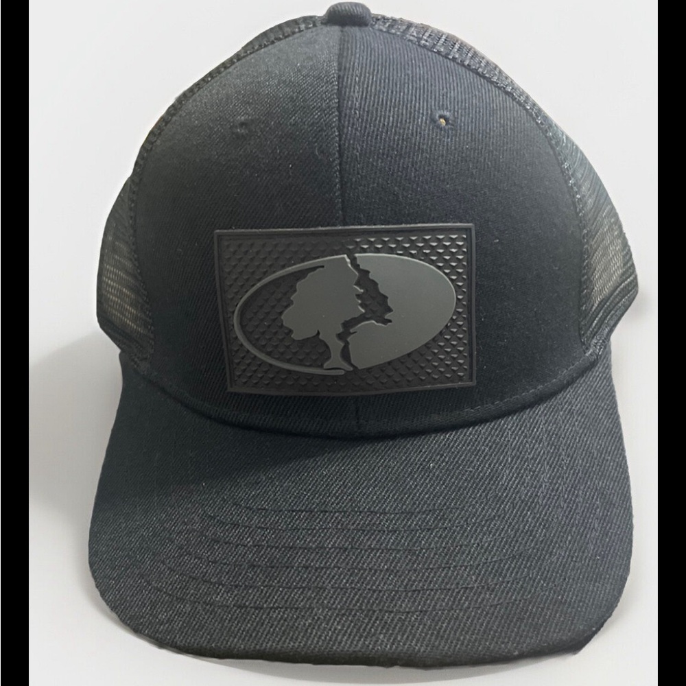 Mossy Oak ✨Men's Snapback Mesh Cap OSFM Polyester Twill Black NWT